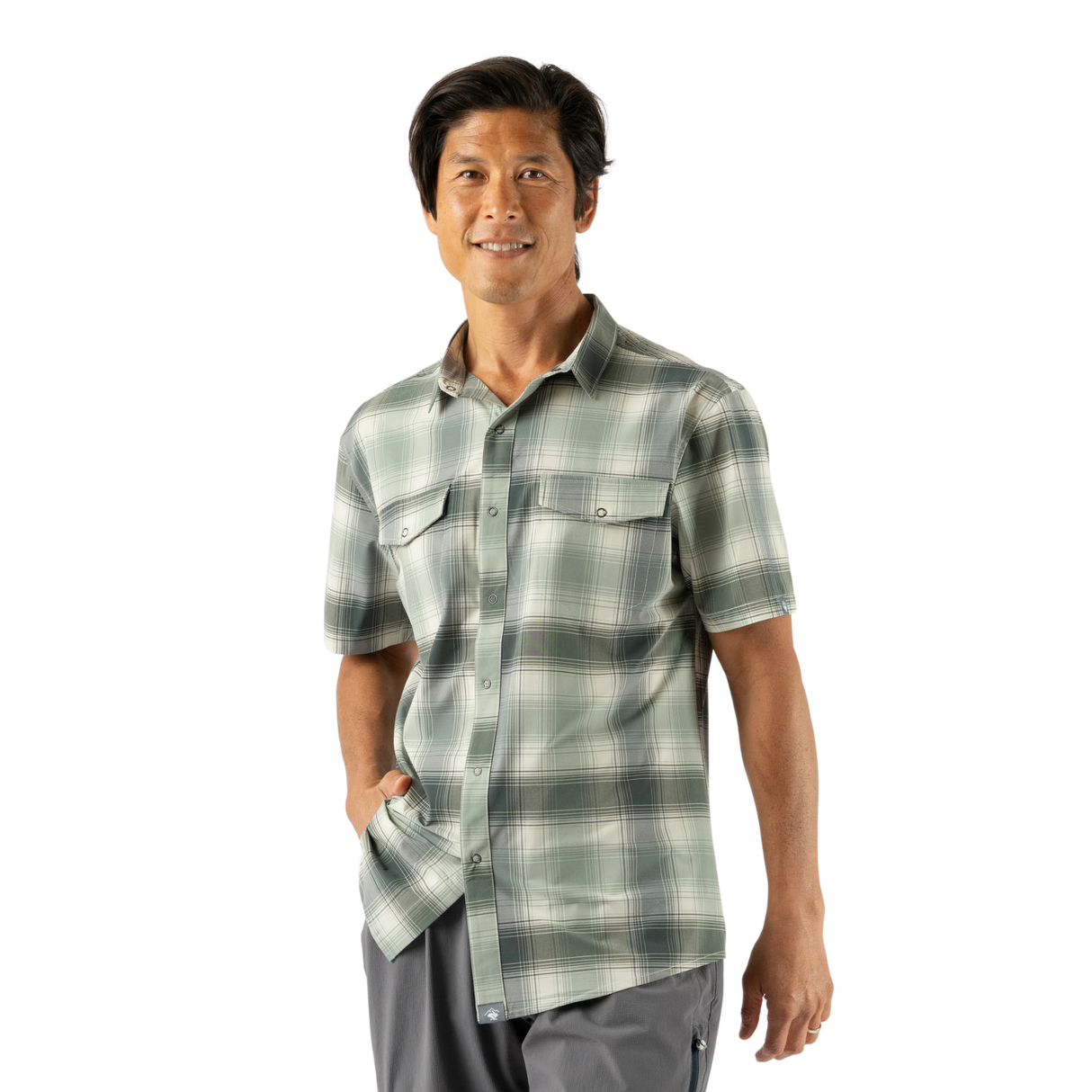 High Country Iceberg Green Plaid