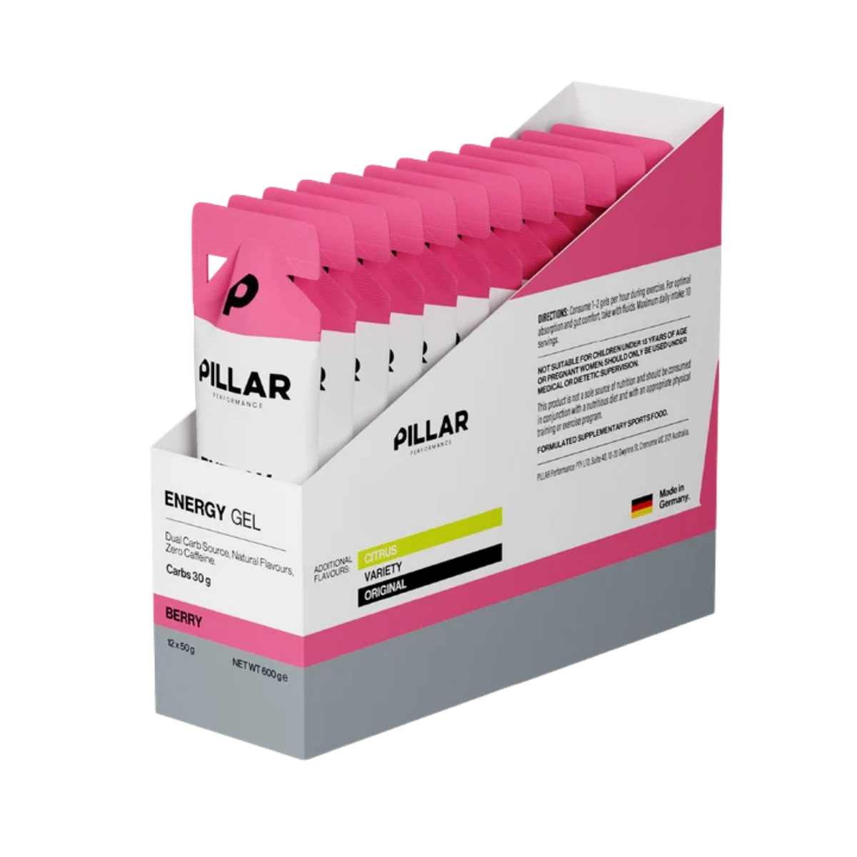 PILLAR Engery Gel Berry