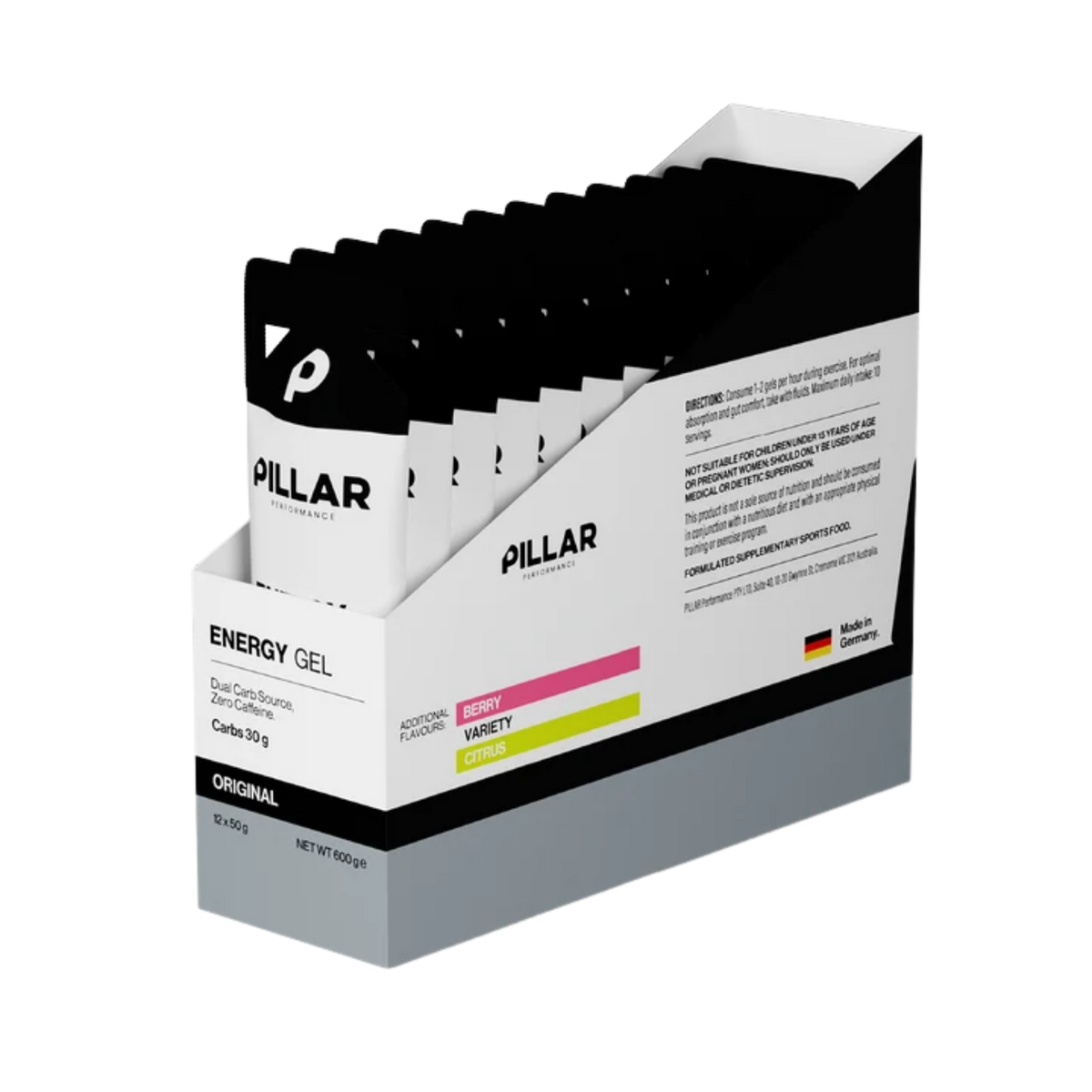 ILLAR Engery Gel Original Unflavoured