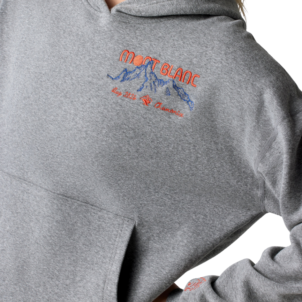 RABBIT Hoodie Chamonix Charcoal Gray