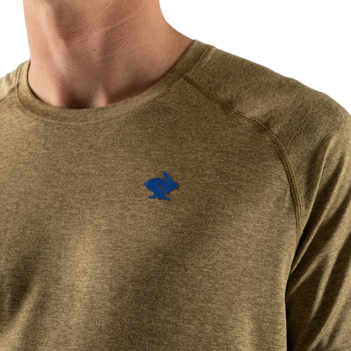 Rabbit EZ Tee SS | Updated Fit Ecru Olive