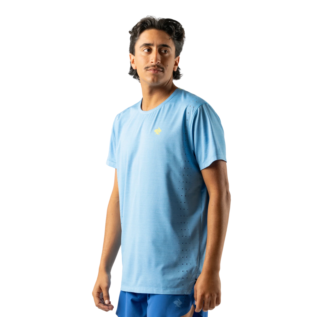 Race Pace Tee SS Azure Blue