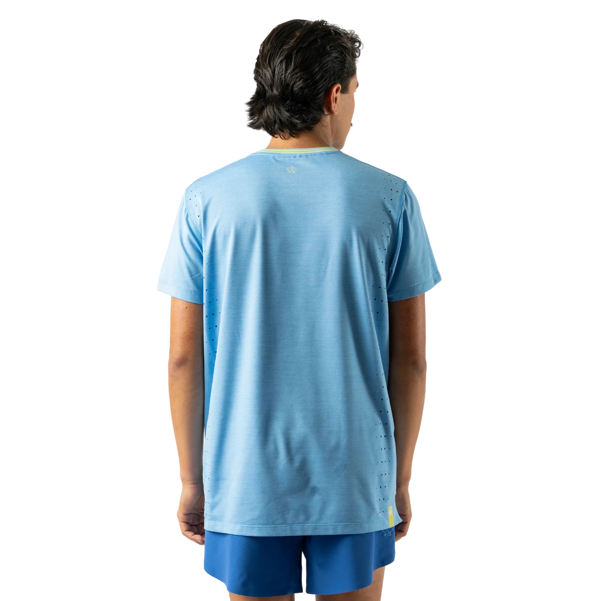 Race Pace Tee SS Azure Blue