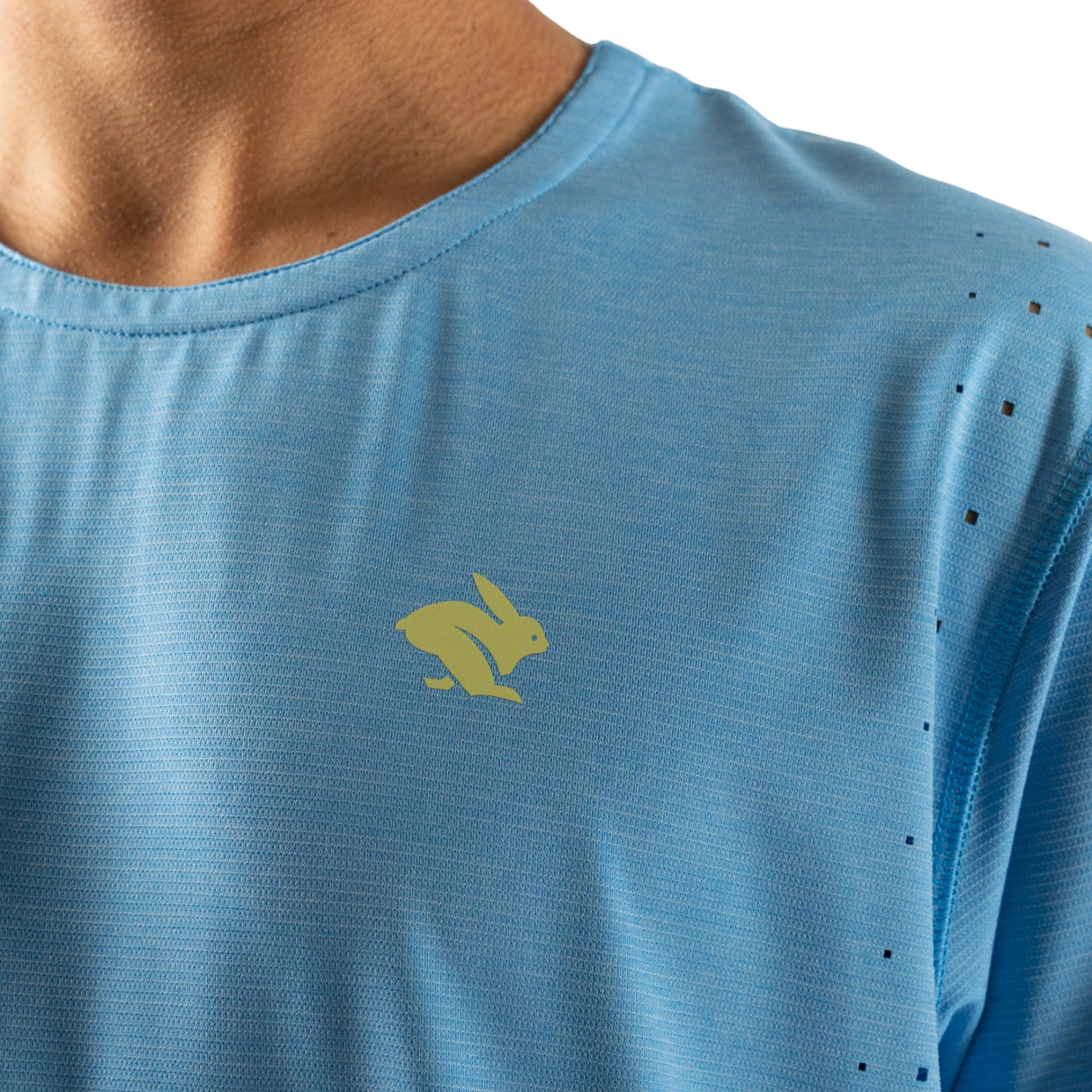 Race Pace Tee SS Azure Blue