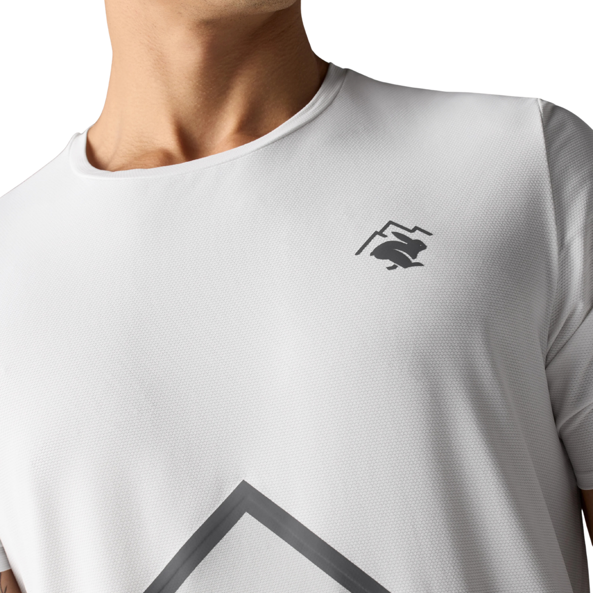 rabbit FastRock Tee Herren weiß