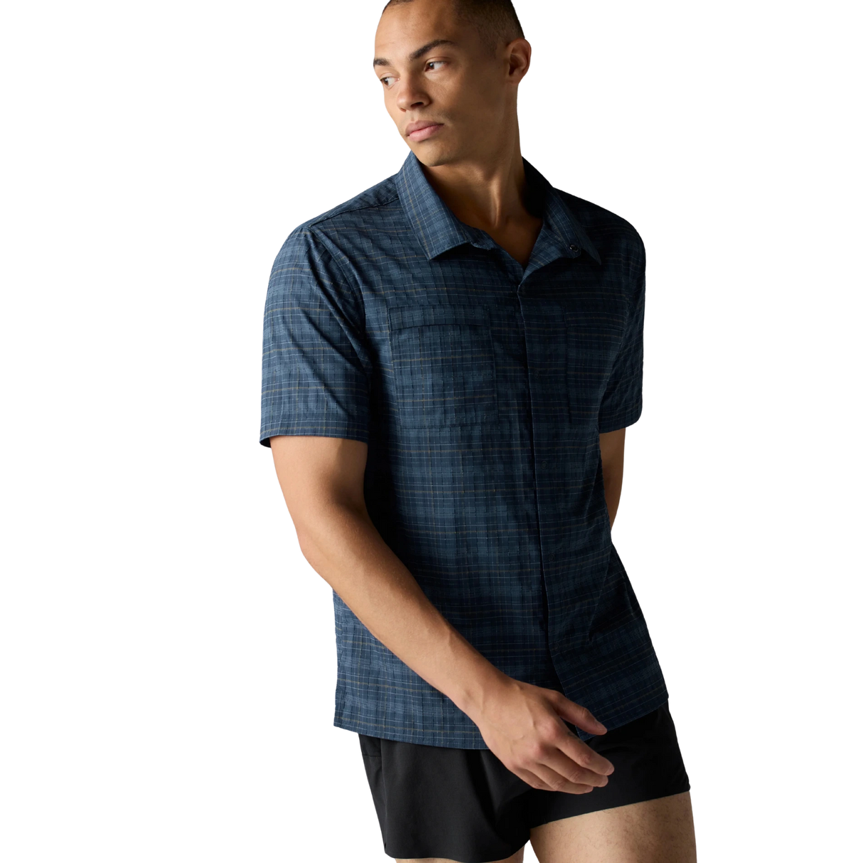 rabbit High Country Relaxed Dress Blues Plaid
