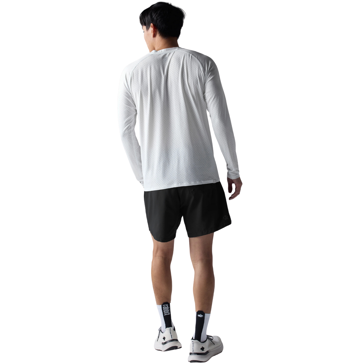 rabbit Ice Perf Tee LS snow white