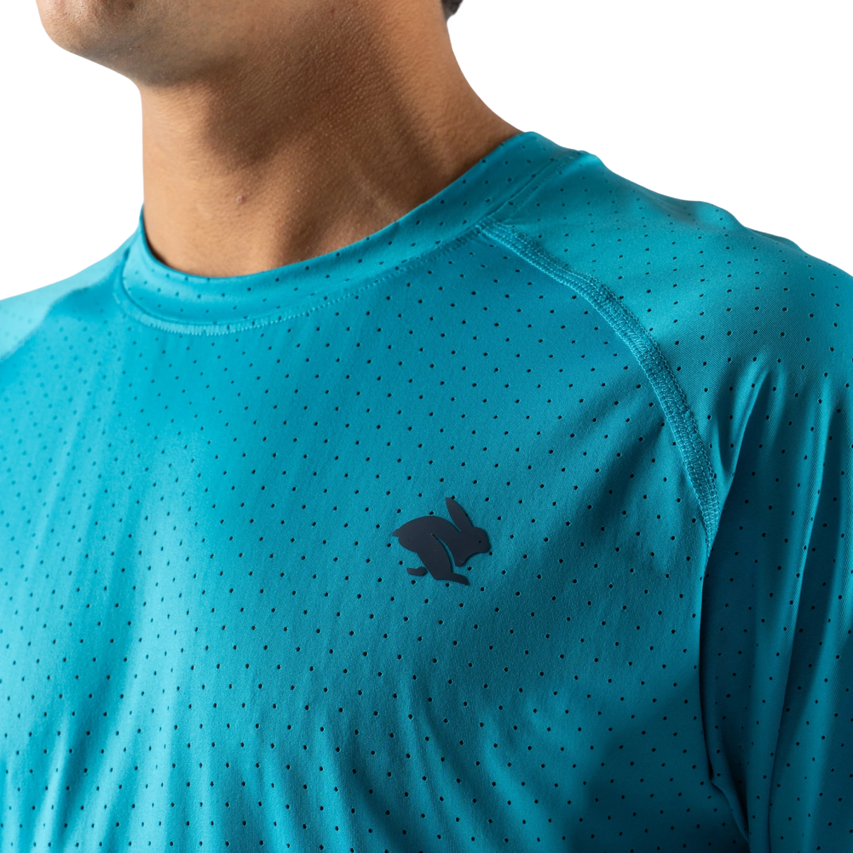 rabbit Ice Perf Tee SS Algiers blue