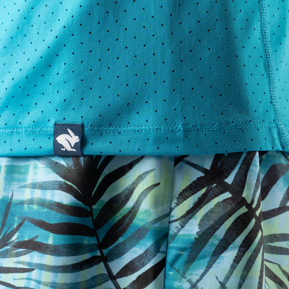 rabbit Ice Perf Tee SS Algiers blue