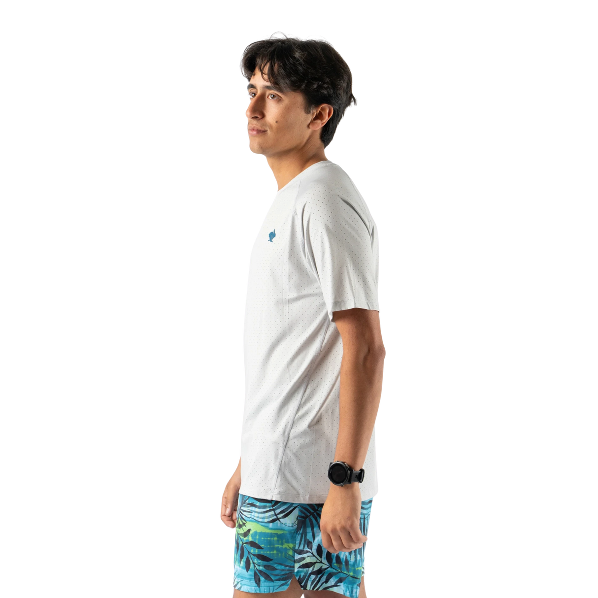 rabbit Ice Perf Tee SS Quiet Grey