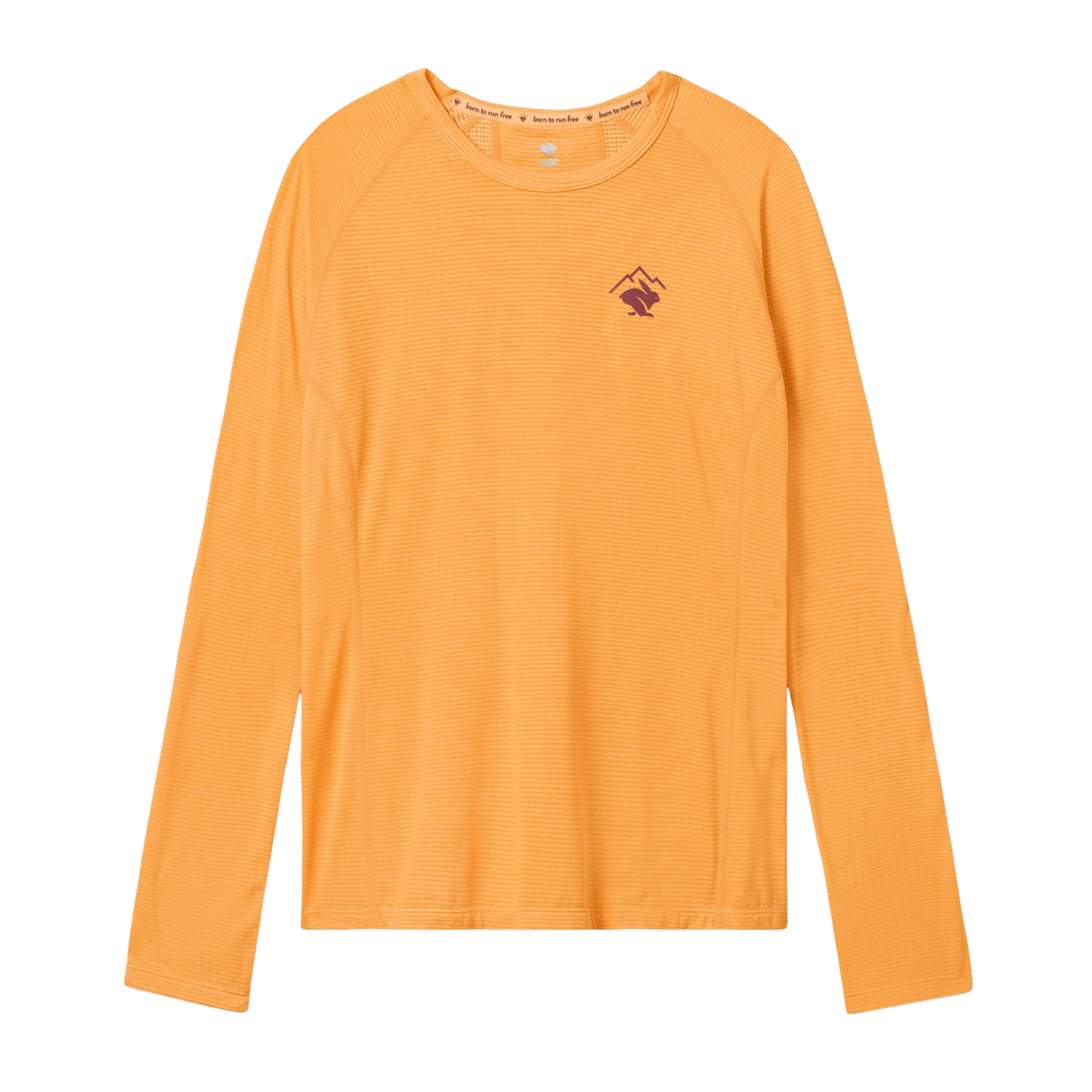 rabbit Laufshirt long sleeve orange