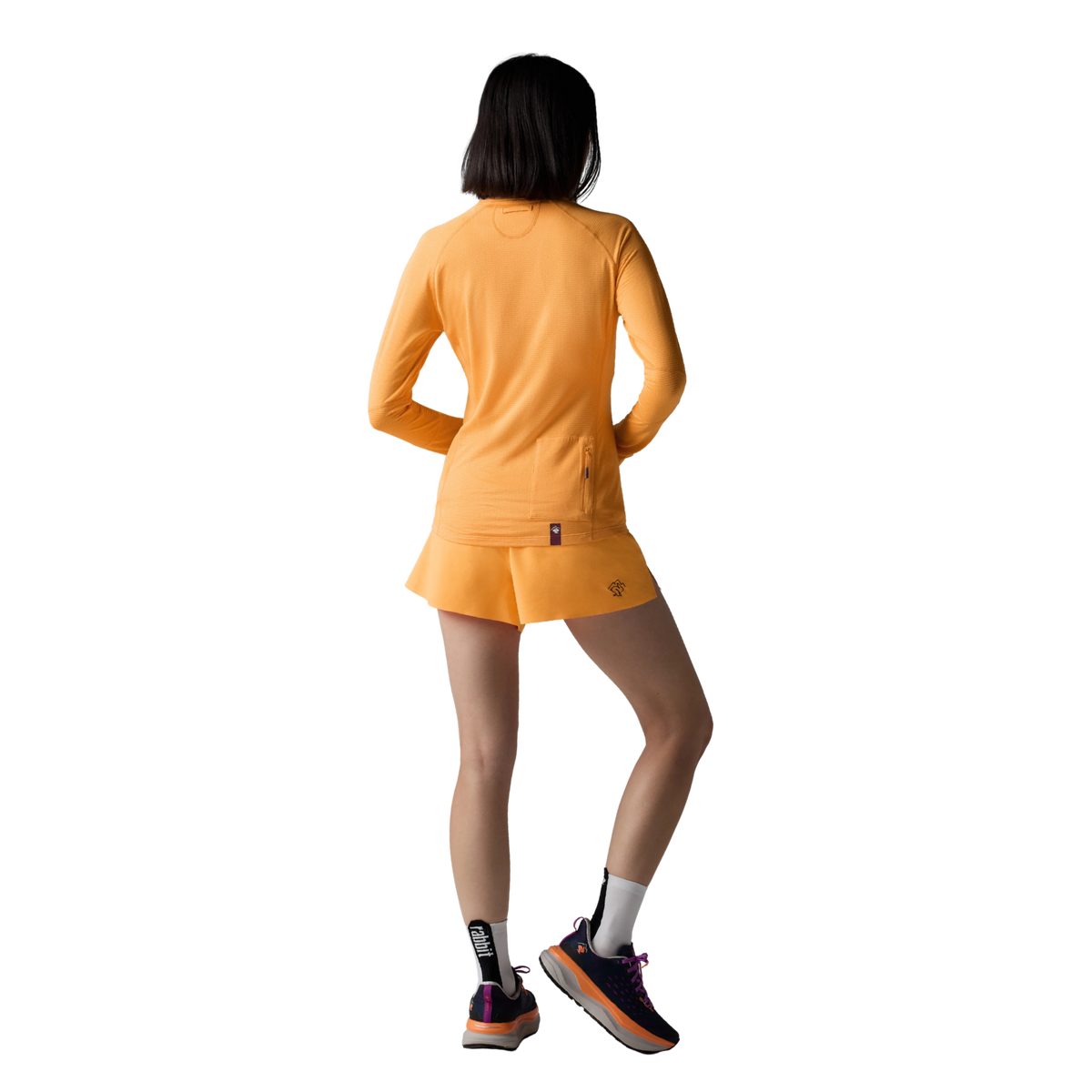 rabbit Laufshirt long sleeve orange