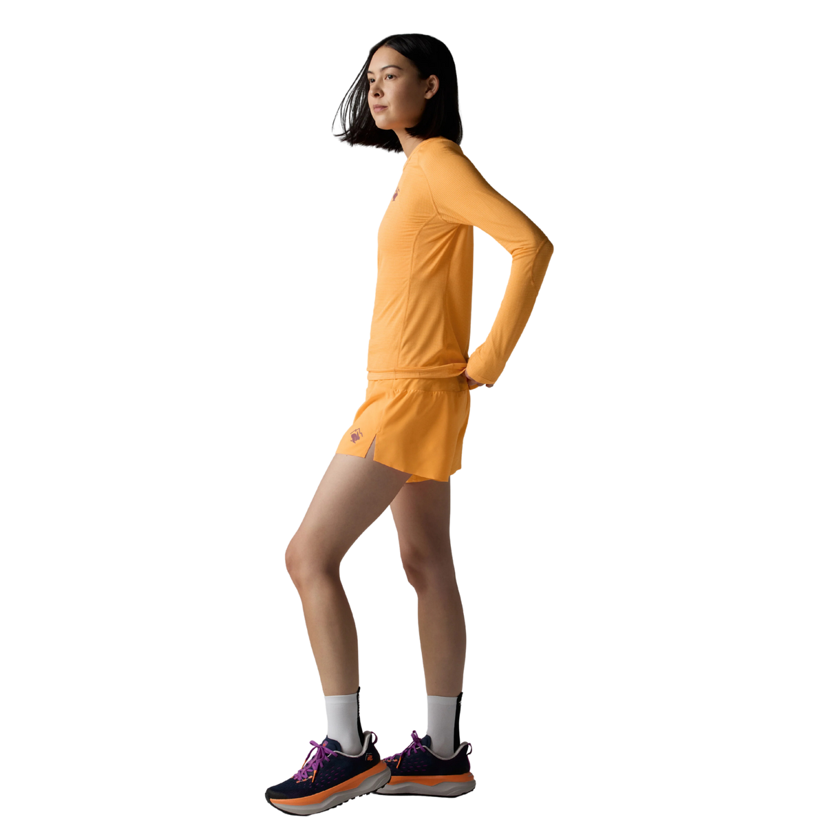 rabbit Laufshirt long sleeve orange