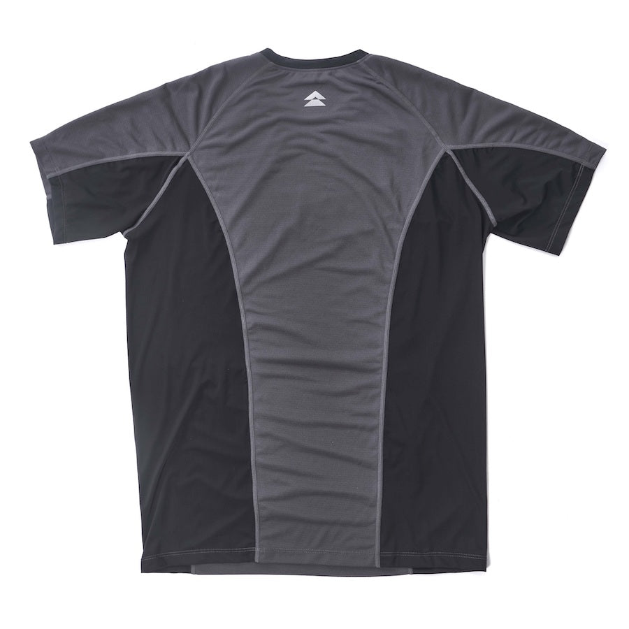 T8 Iced Tee Laufshirt Storm Grey