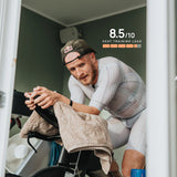 Core2 Sensor Hitzetraining auf dem Fahrrad