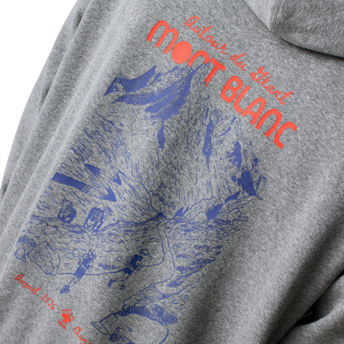 RABBIT Hoodie Chamonix Charcoal Gray