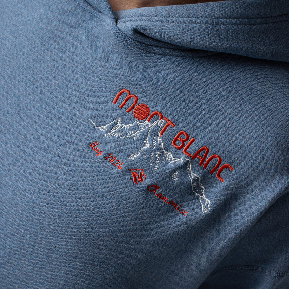 RABBIT Hoodie Chamonix Blue
