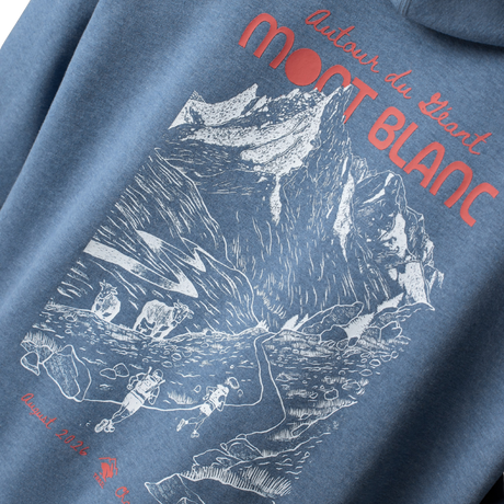 RABBIT Hoodie Chamonix Blue