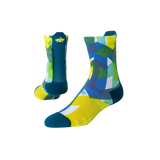 rabbit Socks Mini Crew Light Cushion Blue Arrow