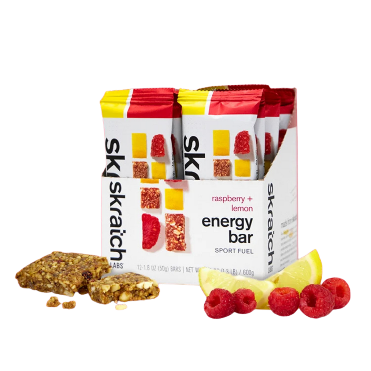 Skratch Labs Energy Bar raspberry lemon