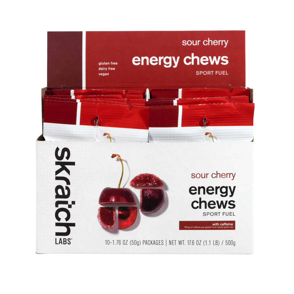Skratch Labs Energy Chews Cherry