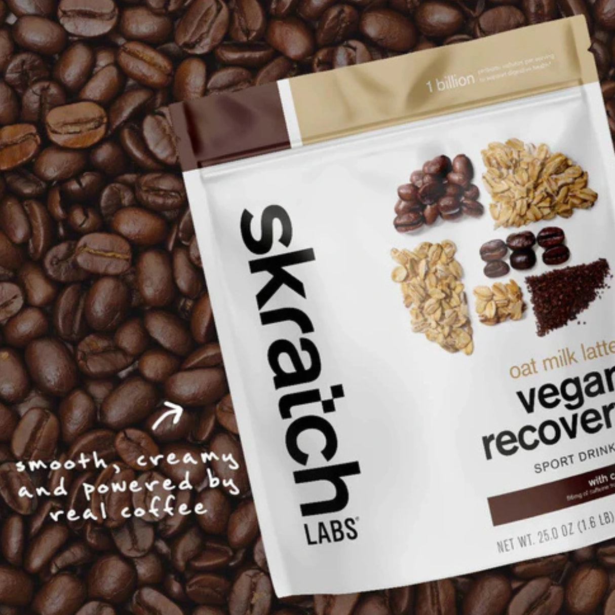 Skratch Labs Vegan Recovery Oat Milk Latte