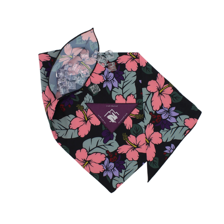 Rabbit Ice Bandana Hibiscus Floral