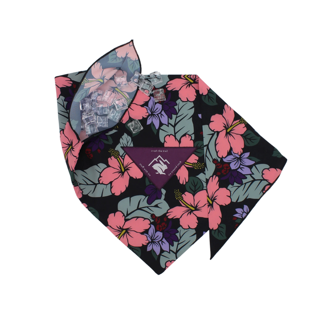 Rabbit Ice Bandana Hibiscus Floral