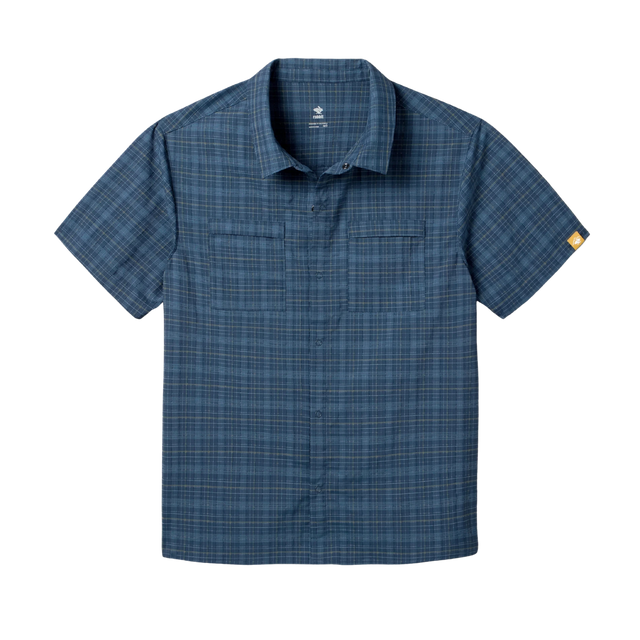 rabbit High Country Relaxed Dress Blues Plaid