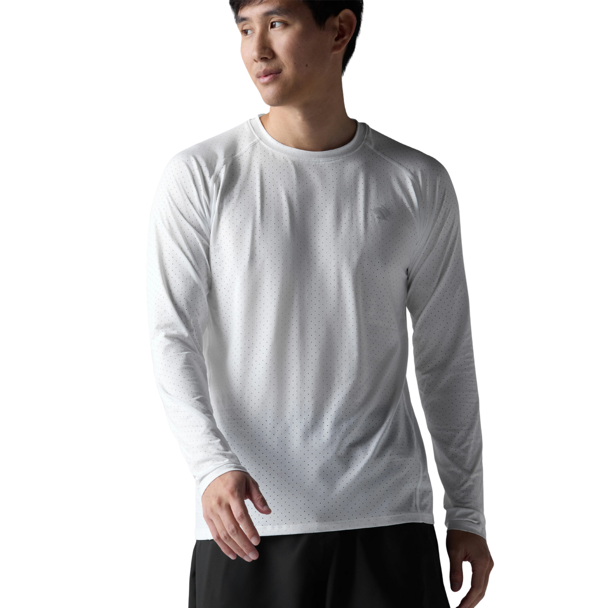 rabbit Ice Perf Tee LS snow white