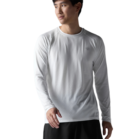 rabbit Ice Perf Tee LS snow white