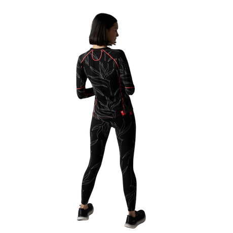 rabbit Low Light Speed Tights Black Reflective Women